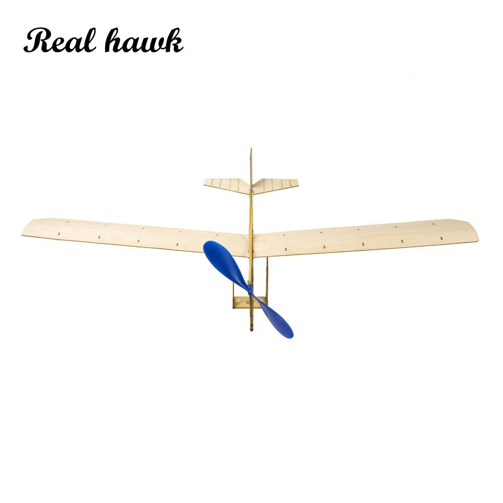 Kids Educational Resources - Kit aereo alimentato con elastico STEM,