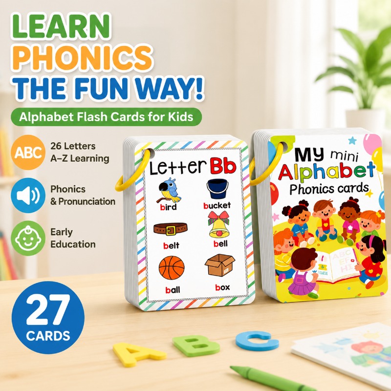 Flash Card Alphabet - Carte Didattiche per l'Apprendimento della Lingua