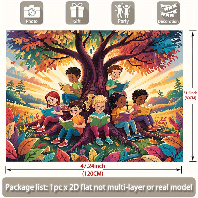 Tapestry 2D Piatto con Illustr - Kids Education Nursery recensione e prezzo