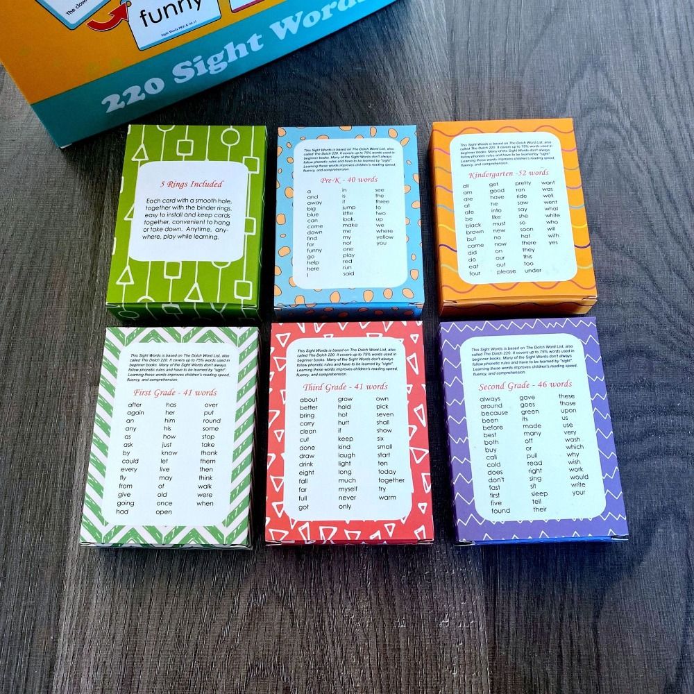 Carte Flash di Parole Visive i - Sight Word Game recensione e prezzo
