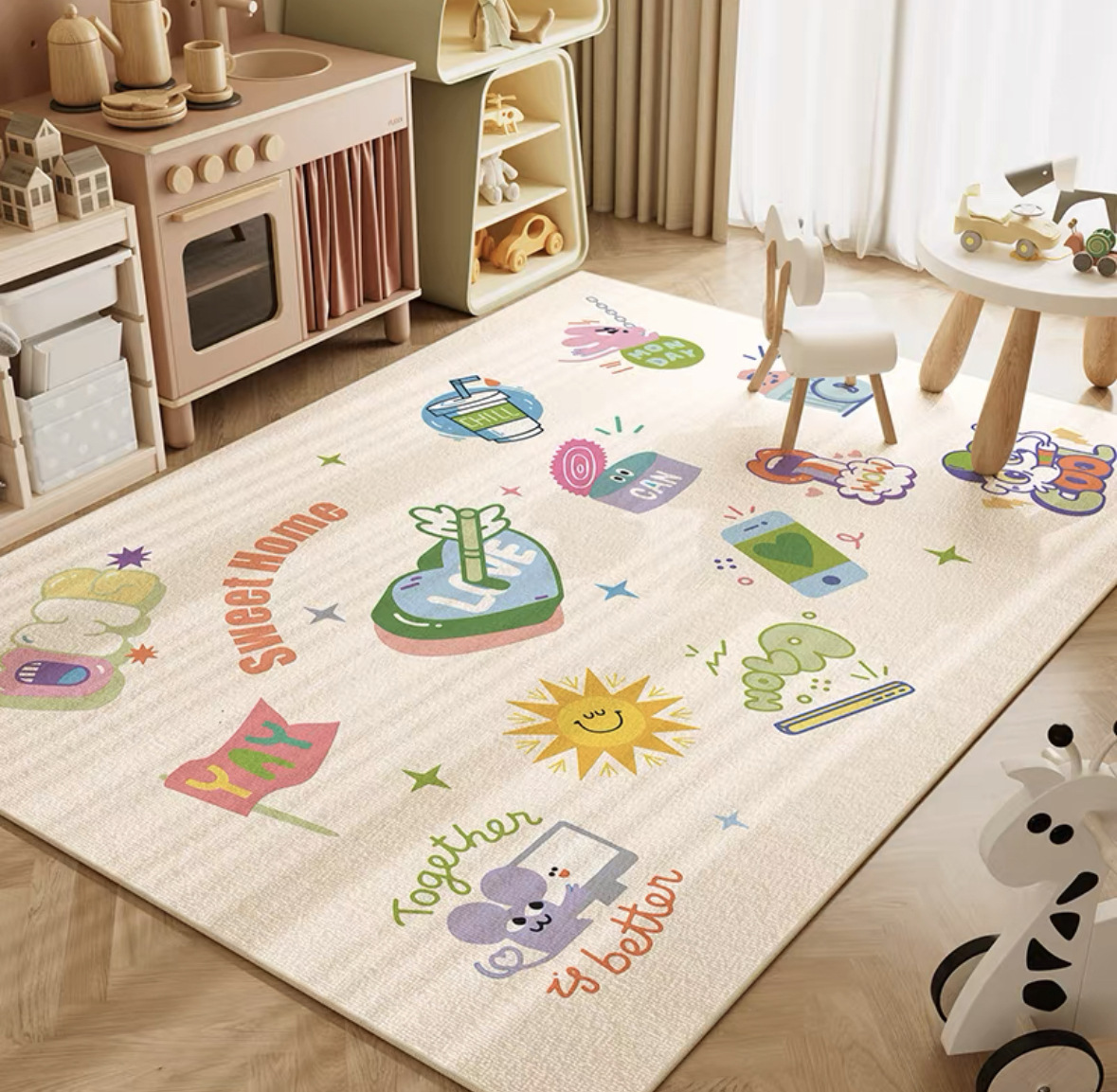 Tappeto da gioco VIKAMA neutro - Kids Education Nursery recensione e prezzo