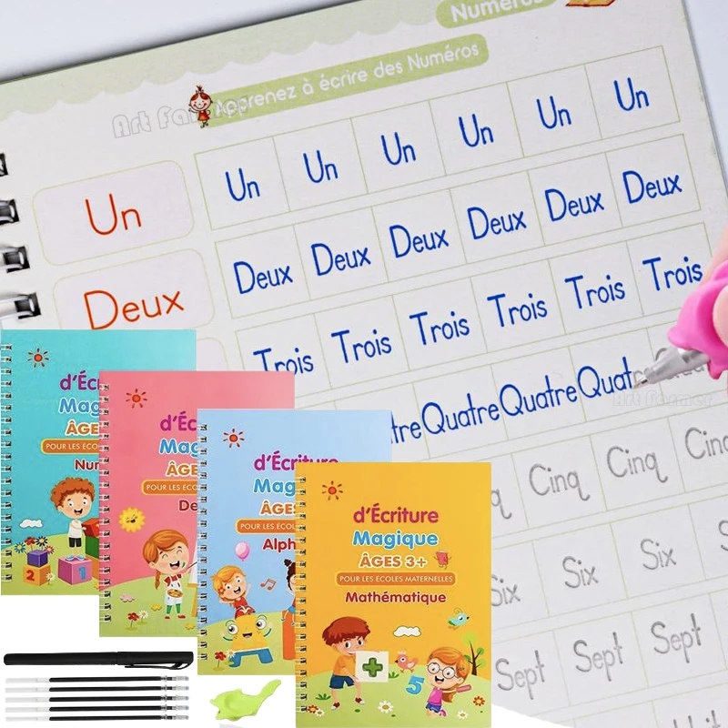 Quaderno magico francese Quade - Kids Educational Workbooks recensione e prezzo