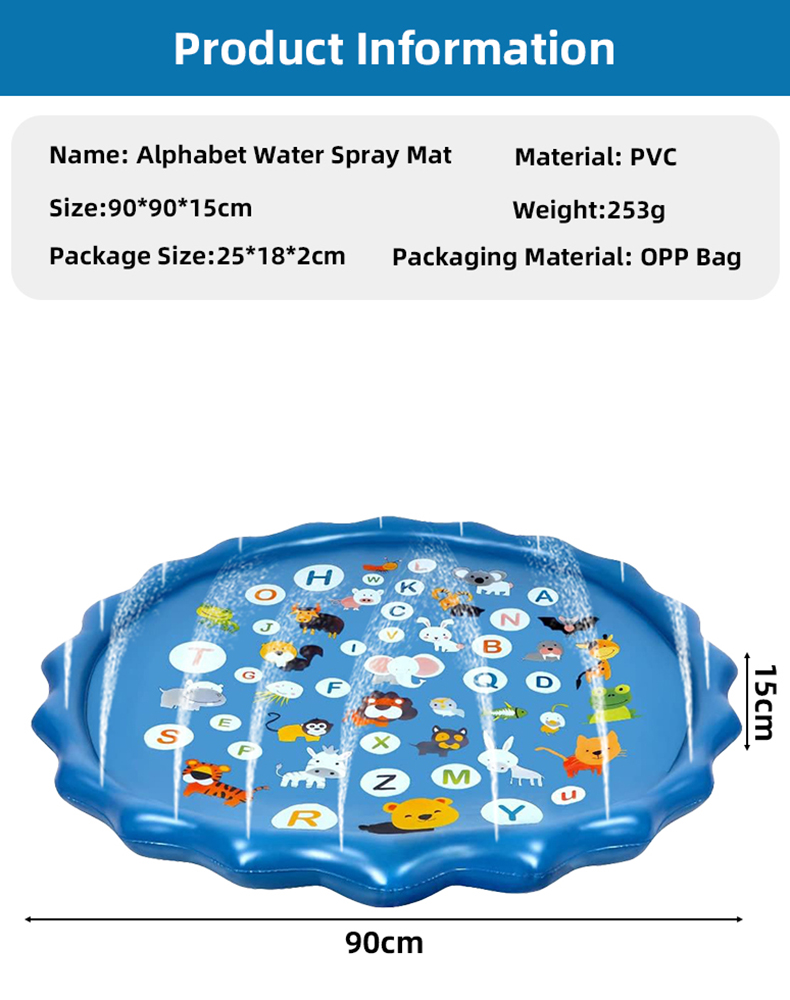 Tappetino Gonfiabile Spruzzato - Kids Education Rug recensione e prezzo