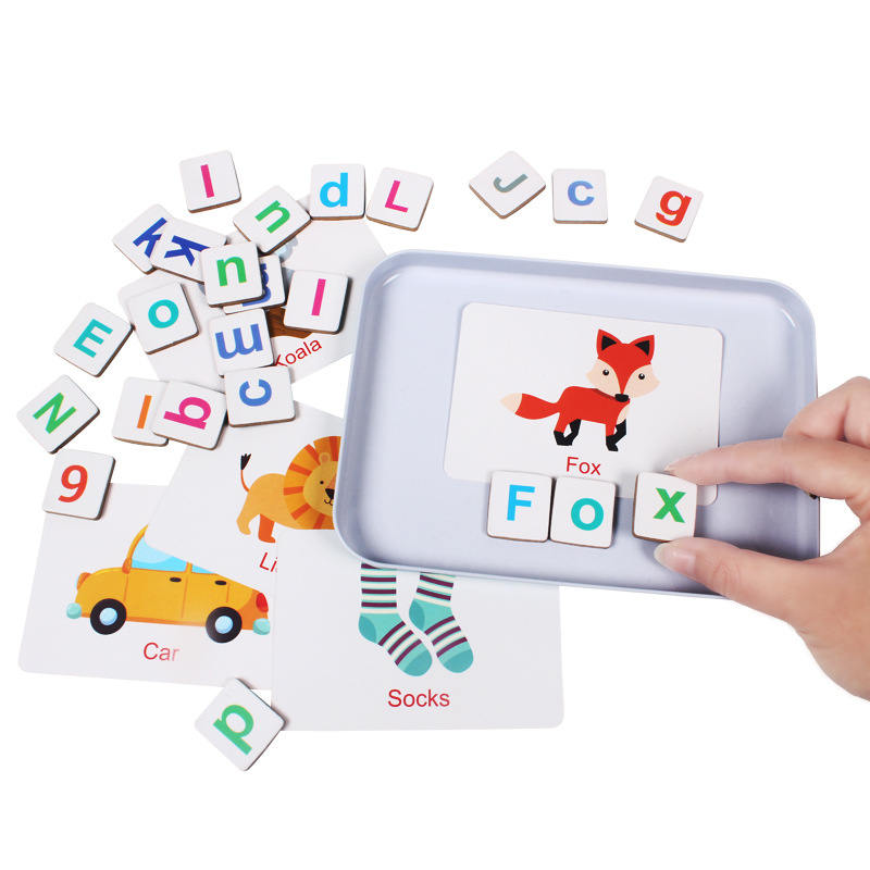 Puzzle in legno Schede flash G - Flash Card Alphabet recensione e prezzo